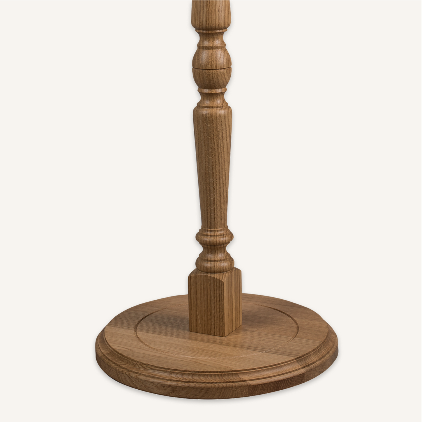 Oak display saddle holder